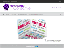 Tablet Screenshot of prevoyance-collective.net